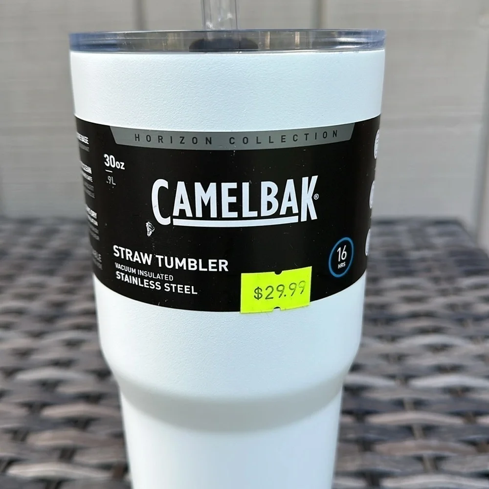 CAMELBACK Horizon Collection Vacuum Insulated Stainless Steel 30oz Straw Tumbler